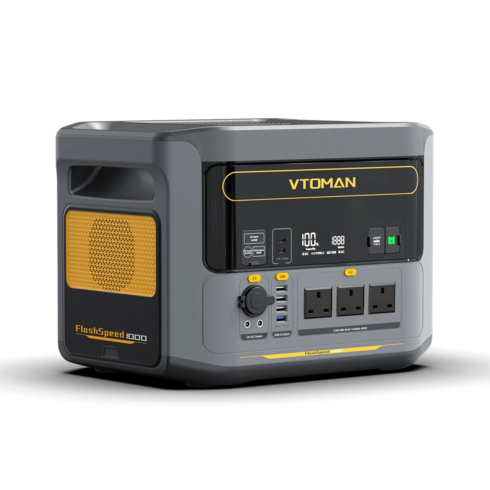 VTOMAN FlashSpeed 1000 with 1548Wh Extra Battery - Image 3