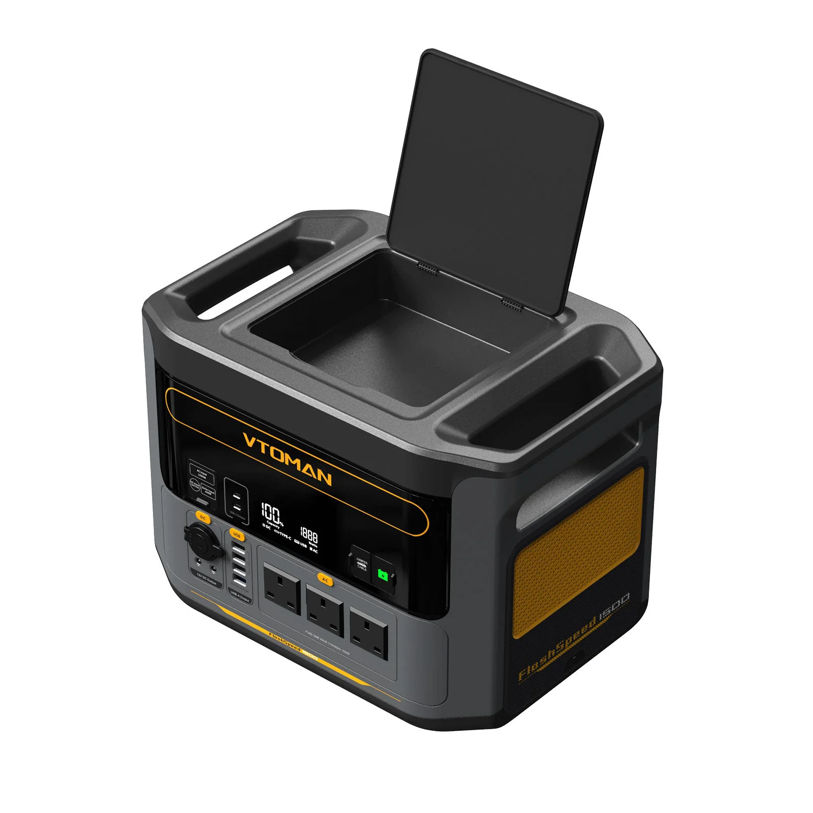 FlashSpeed 1500W/1548Wh 400W Solar Generator - Image 5