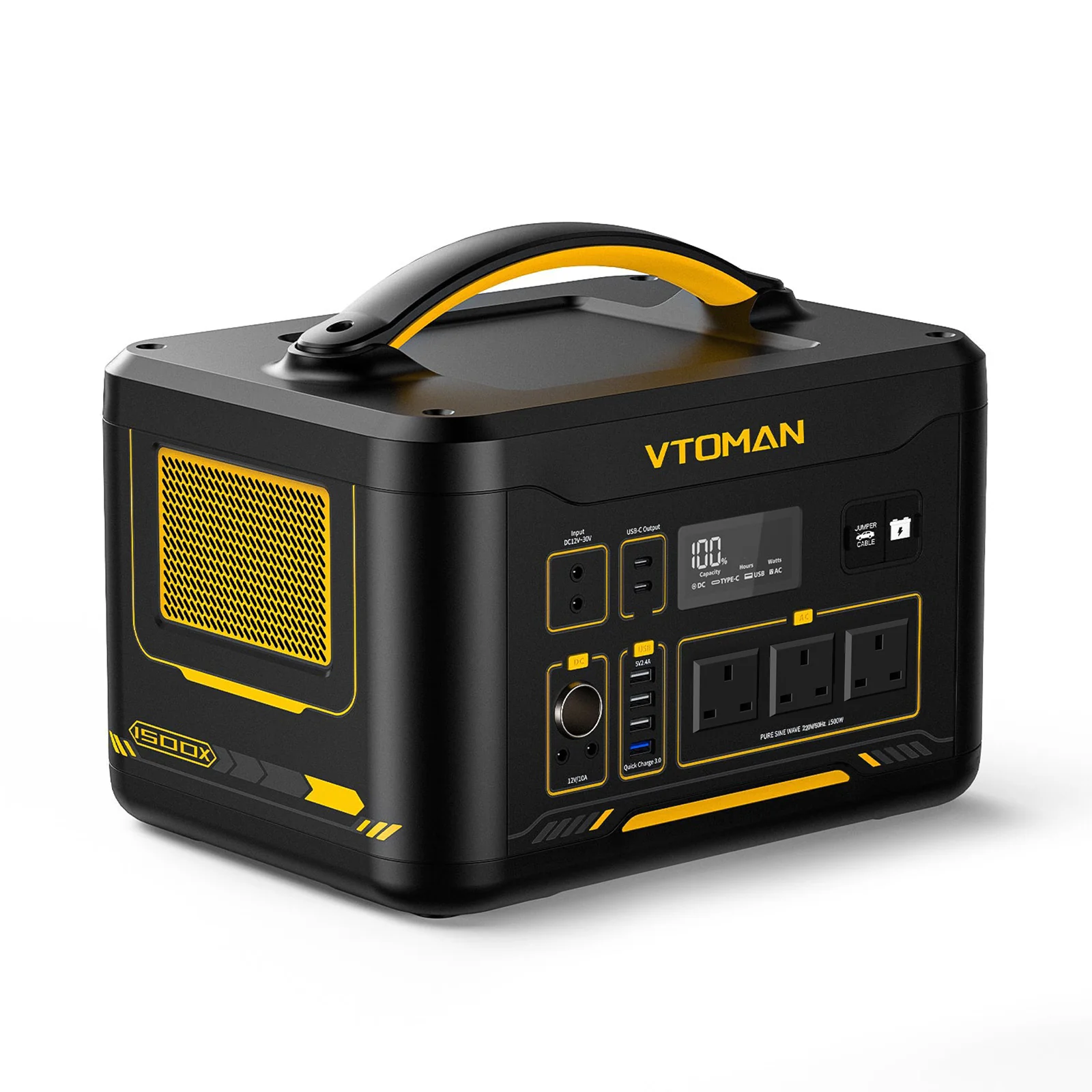 Jump 1500W/2376Wh 200W Solar Generator - Image 4