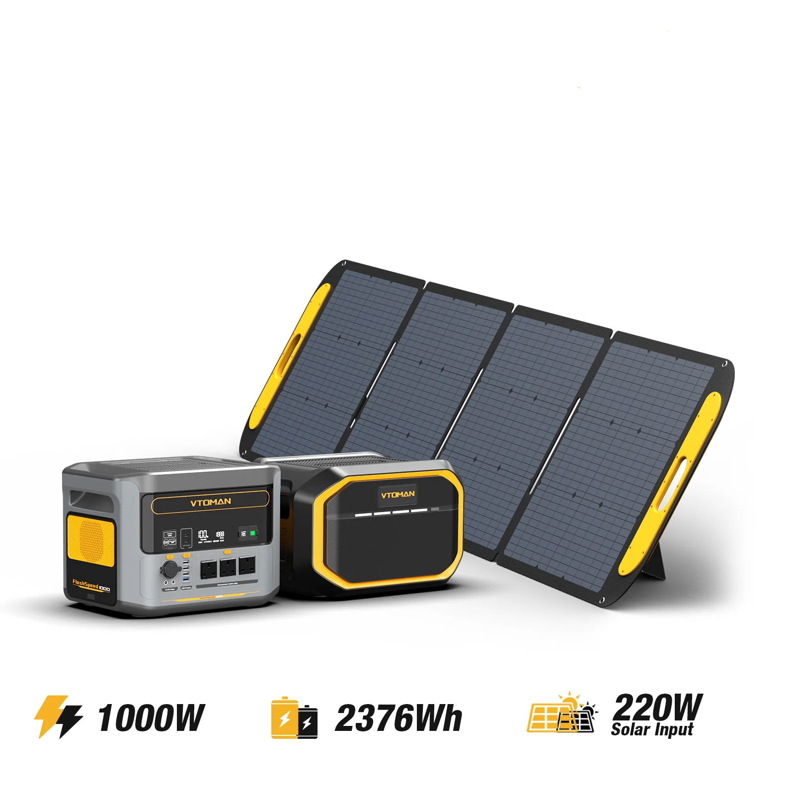 VTOMAN FlashSpeed 1000 Portable Power Station - Image 8