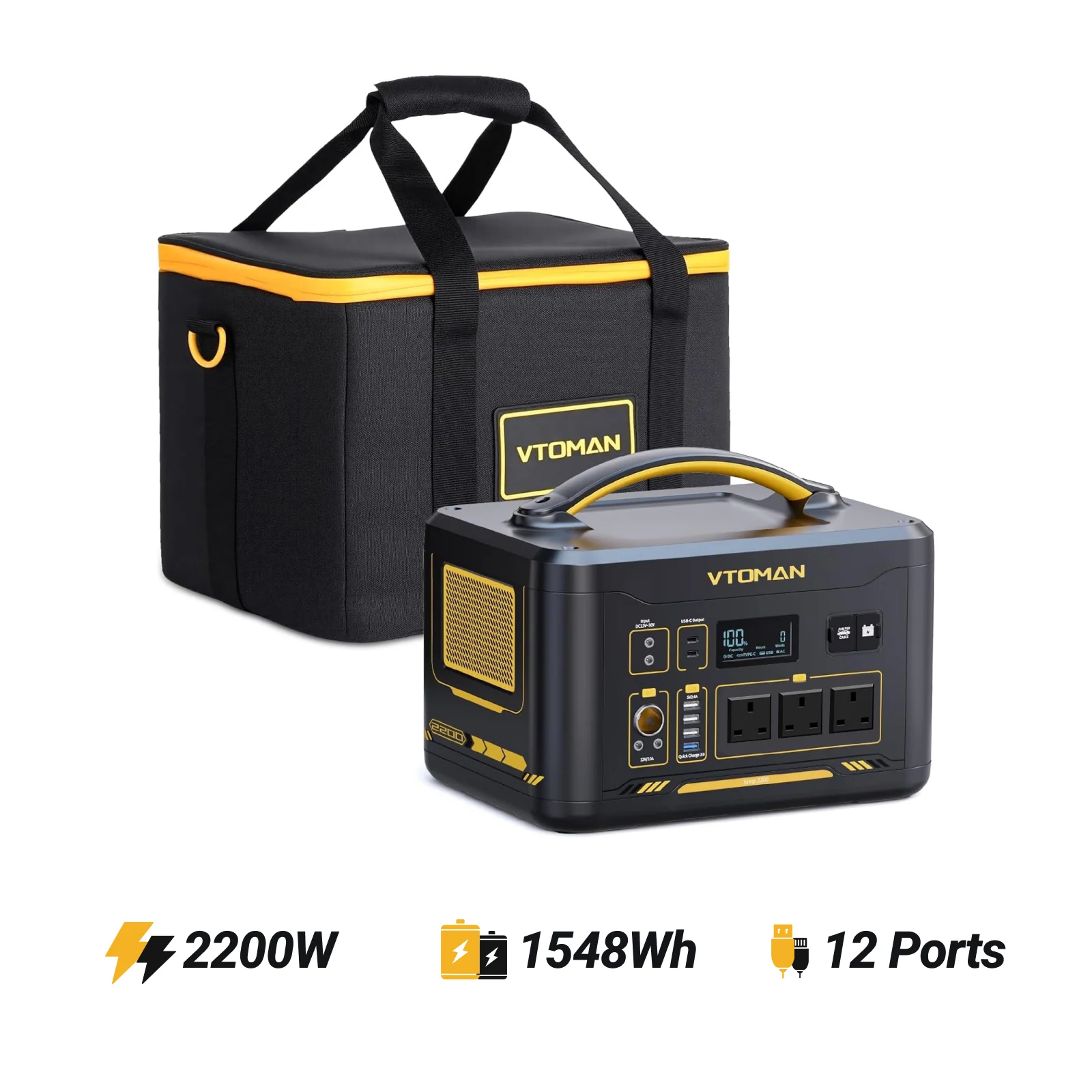 VTOMAN Jump 2200 Portable Power Station - Image 14